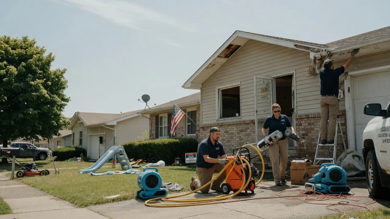 Water Damage Restoration in New Boston, MI near me
